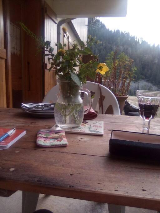 L'Appartement Les Bossons En Lisiere De Foret Dans Le Chalet Genepi 阿雷什 外观 照片